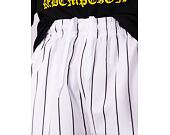 Kraťasy Karl Kani - Small Signature Pinstripe Mesh Shorts - White/Black