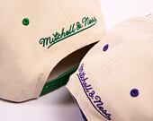 Kšiltovka Mitchell & Ness NBA Sail 2 Tone Snapback Boston Celtics Off White