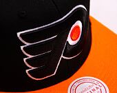 Kšiltovka Mitchell & Ness NHL Team 2 Tone 2.0 Snapback Philadelphia Flyers Black / Orange