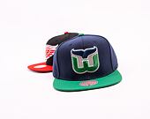 Kšiltovka Mitchell & Ness NHL Team 2 Tone 2.0 Snapback Hartford Whalers Blue / Green
