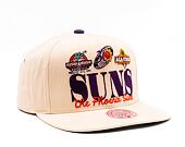 Kšiltovka Mitchell & Ness NBA Reframe Retro Snapback Hwc Phoenix Suns Off White