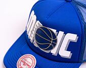 Kšiltovka Mitchell & Ness NBA Billboard Trucker Snapback Hwc Orlando Magic Blue