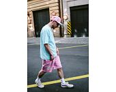 Triko New Era MLB Icecream Graphic Oversized Tee Los Angeles Dodgers Pastel Blue / Off White