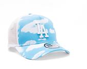 Kšiltovka New Era 9FORTY A-Frame Trucker MLB Cloud All Over Print Trucker Los Angeles Dodgers Pastel