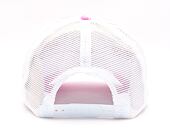 Kšiltovka New Era 9FORTY A-Frame Trucker MLB Cloud All Over Print Trucker New York Yankees Orange / 