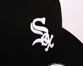 Kšiltovka New Era 9FIFTY MLB Team Side Patch Chicago White Sox Black / White