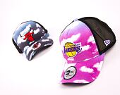 Kšiltovka New Era 9FORTY A-Frame Trucker NBA Cloud All Over Print Trucker Los Angeles Lakers Purple