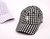 Dámská Kšiltovka New Era 9TWENTY MLB Womens Gingham  New York Yankees Black / White