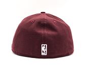Kšiltovka New Era 59FIFTY League Basic NBA Chicago Bulls Maroon / White