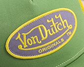 Kšiltovka Von Dutch Trucker Boston Green/Yellow