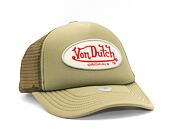 Kšiltovka Von Dutch Trucker Tampa Foam Khaki/Khaki