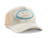 Kšiltovka Von Dutch Trucker Kent Velvet Grey/Sand