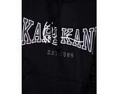 Mikina Karl Kani College Signature Os Hoodie black