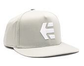Kšiltovka Etnies Icon Snapback Grey / Black