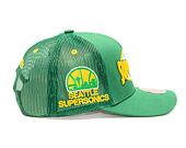 Kšiltovka Mitchell & Ness NBA Team Seal Trucker HWC Supersonics Green