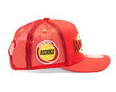 Kšiltovka Mitchell & Ness NBA Team Seal Trucker HWC Rockets Red