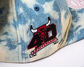 Kšiltovka Mitchell & Ness NBA Acid Wash Snapback Bulls Blue