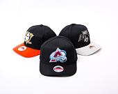 Kšiltovka Mitchell & Ness NHL Team Logo Hc Cr Snapback Avalanche Black