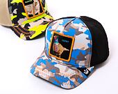 Kšiltovka Goorin - 'Paintball Pack' - Luck Stays Down - Blue Camo