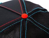 Kšiltovka Goorin - 'Drip Pack' - RrollinG - Black / Turquoise