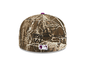 New Era 59FIFTY LP Retro Crown MLB "2000 SUBWAY SERIES" Side Patch New York Yankees Realtree/Purple