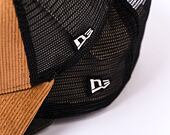 Kšiltovka New Era 9FORTY A-Frame Trucker Cord Trucker Toasted Peanut / Black
