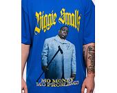 Triko Mister Tee Biggie More Money More Problems Oversize Tee Cobalt Blue