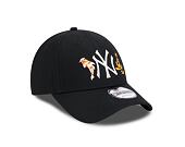 Kšiltovka New Era 9FORTY MLB Koi Fish New York Yankees Black / Optic White