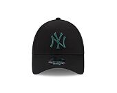 Kšiltovka New Era 9FORTY MLB League Essential New York Yankees Black / Malachite