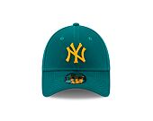 Kšiltovka New Era 9FORTY MLB League Essential New York Yankees Malachite / Mellow Yellow