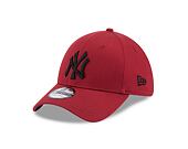 Kšiltovka New Era 39THIRTY MLB Comfort New York Yankees Cardinal / Black