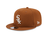 Kšiltovka New Era 9FIFTY MLB Side Patch Chicago White Sox Toasted Peanut / Stone