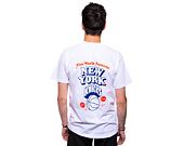 Triko Mitchell & Ness NBA Merch Take Out Tee Knicks White