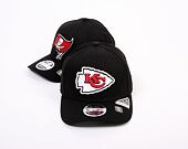 Kšiltovka New Era 9FIFTY Stretch-Snap NFL Kansas City Chiefs Snapback Black/Team Color