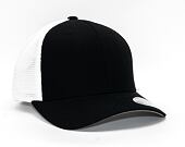 Kšiltovka Yupoong Flexfit 110 Mesh Cap 2-Tone Black / White