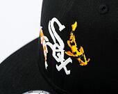 Kšiltovka New Era 9FIFTY MLB Koi Fish Chicago White Sox Black / Optic White