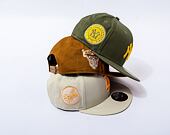Kšiltovka New Era 9FIFTY MLB Side Patch New York Yankees New Olive / Mellow Yellow