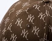 Kšiltovka New Era 9FORTY MLB Monogram New York Yankees Walnut