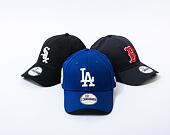 Kšiltovka New Era 9FORTY MLB Team Side Patch Los Angeles Dodgers Dark Royal / Optic White