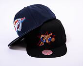 Kšiltovka Mitchell & Ness Philadelphia 76ers Team Ground 2.0 Snapback HWC Black