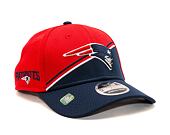 Kšiltovka New Era 9FORTY Stretch-Snap NFL Sideline 23 New England Patriots Team Colors