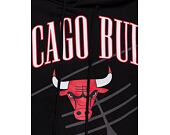 Mikina New Era NBA Logo Oversized Hoody Chicago Bulls Black / Front Door Red