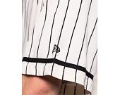 Triko New Era Pinstripe Jersey Off White / Black