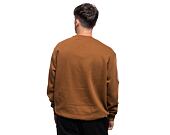 Mikina New Era MLB Large Logo Oversized Crewneck Los Angeles Dodgers Cooperstown Toasted Peanut / Na