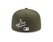 Kšiltovka New Era 59FIFTY MLB 5 Olive WS Chicago White Sox New Olive / White