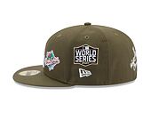 Kšiltovka New Era 59FIFTY MLB 5 Olive WS Los Angeles Dodgers New Olive / White