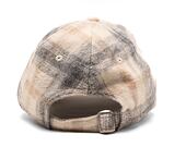 Dámská kšiltovka New Era 9FORTY Womens MLB Plaid New York Yankees Stone / Walnut