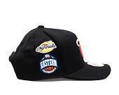 Kšiltovka Mitchell & Ness NBA Home Town Classic Red Miami Heat Black
