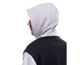 Mikina New Era MLB Team Patch Oversized Hoody Los Angeles Dodgers Navy / Heather Grey