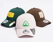 Kšiltovka New Era 9FORTY Repreve Stone / Dark Green